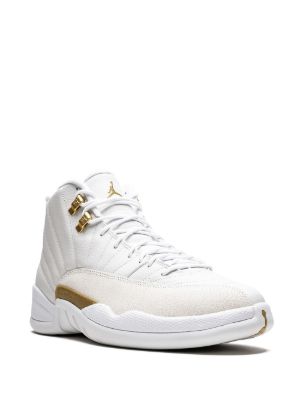OVO Air Jordan 12 Retro "White/Metallic Gold" sneakers - Photo 2