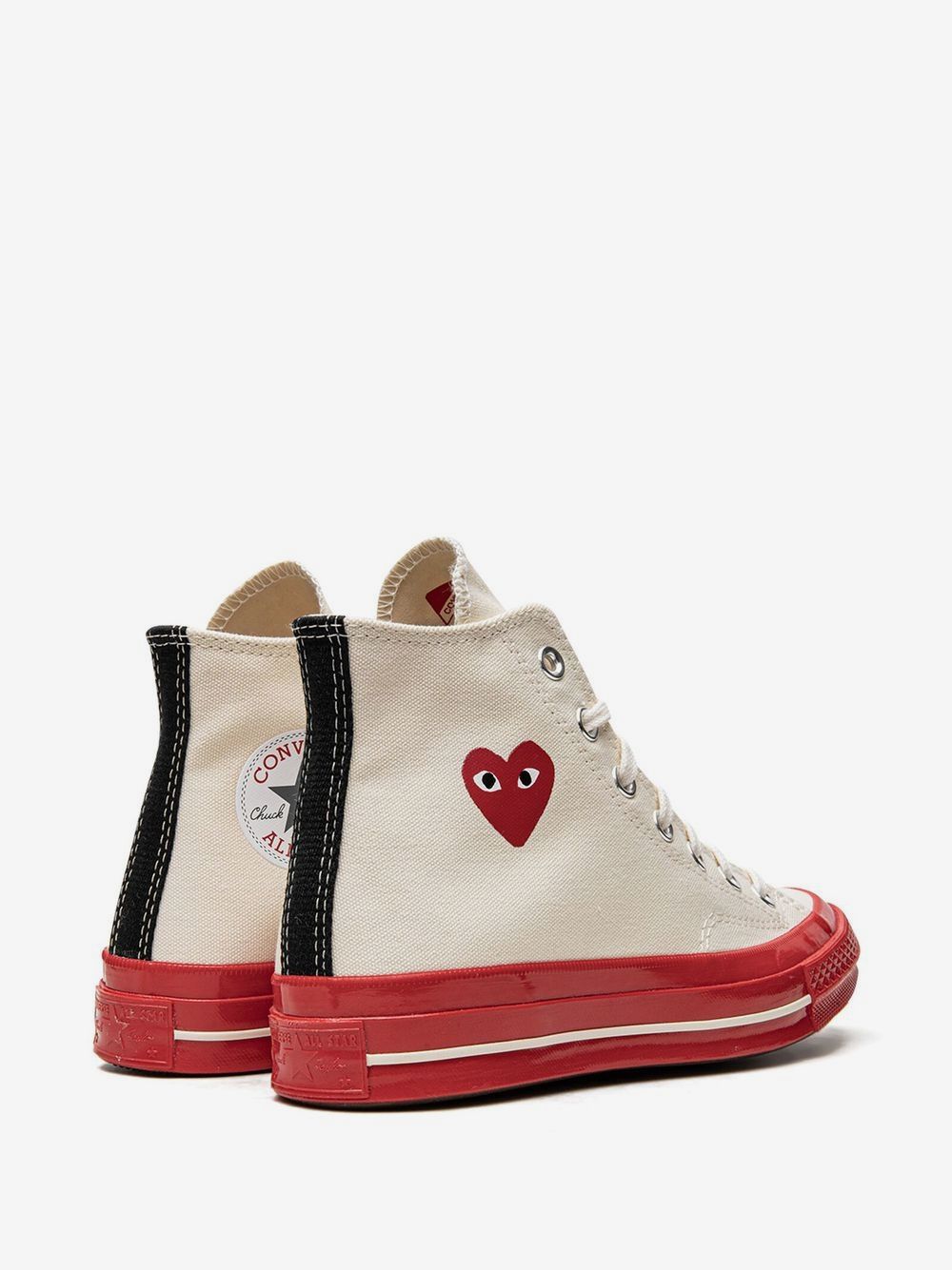 CdG PLAY x CONVERSE CHUCK TAYLOR ‘70s HIGH “PRISTINE RED EGRET”