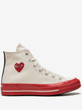 CdG PLAY x CONVERSE CHUCK TAYLOR ‘70s HIGH “PRISTINE RED EGRET”