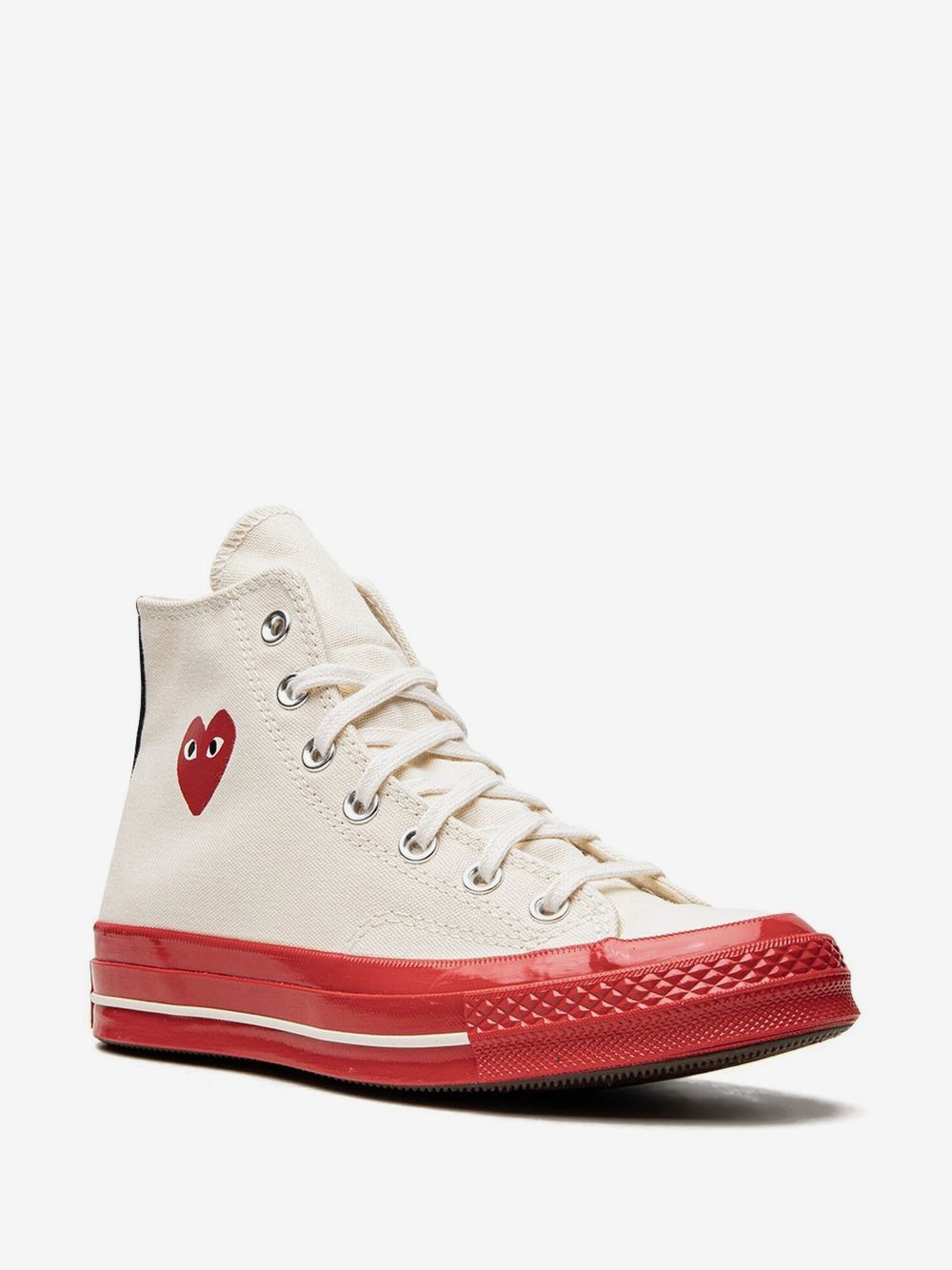 CdG PLAY x CONVERSE CHUCK TAYLOR ‘70s HIGH “PRISTINE RED EGRET”