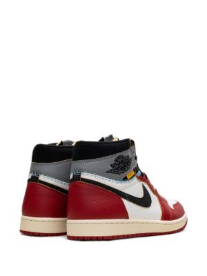 Union LA x Air Jordan 1 Retro High OG "Chicago - Shadow Grey/Muslin" sneakers - Photo 4