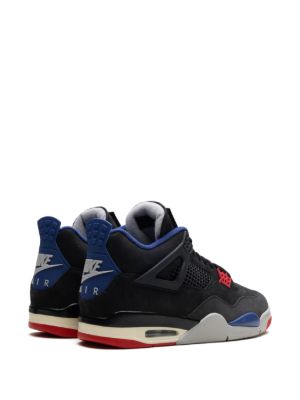 Air Jordan 4 "Rare Air - Black/Fire Red/Deep Royal Blue/Dark Smoke Grey/Tech Grey" sneakers - Photo 4