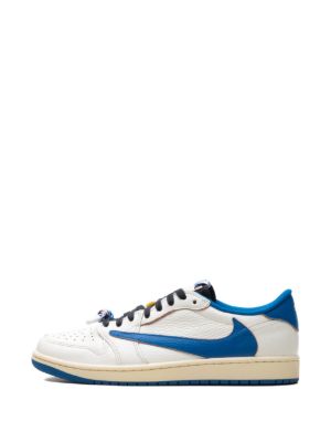 Travis Scott x Fragment Sail Air Jordan 1 low sneakers - Photo 2