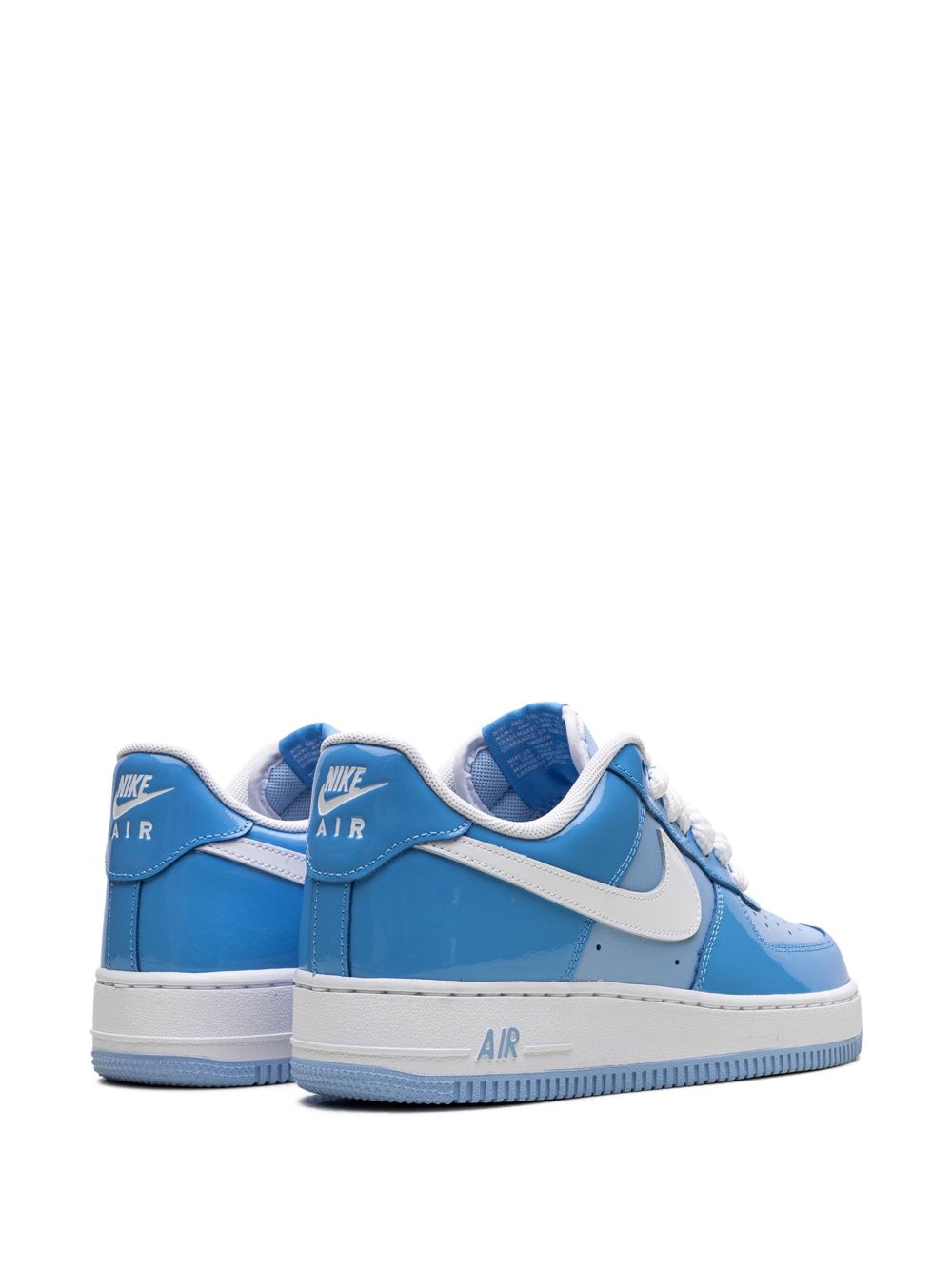 Air Force 1 Low '07 LV8 "Psychic Blue/White Patent" sneakers - Photo 4