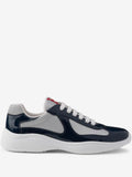 PRADA AMERICA'S CUP PATENT LEATHER “NAVY” SNEAKERS
