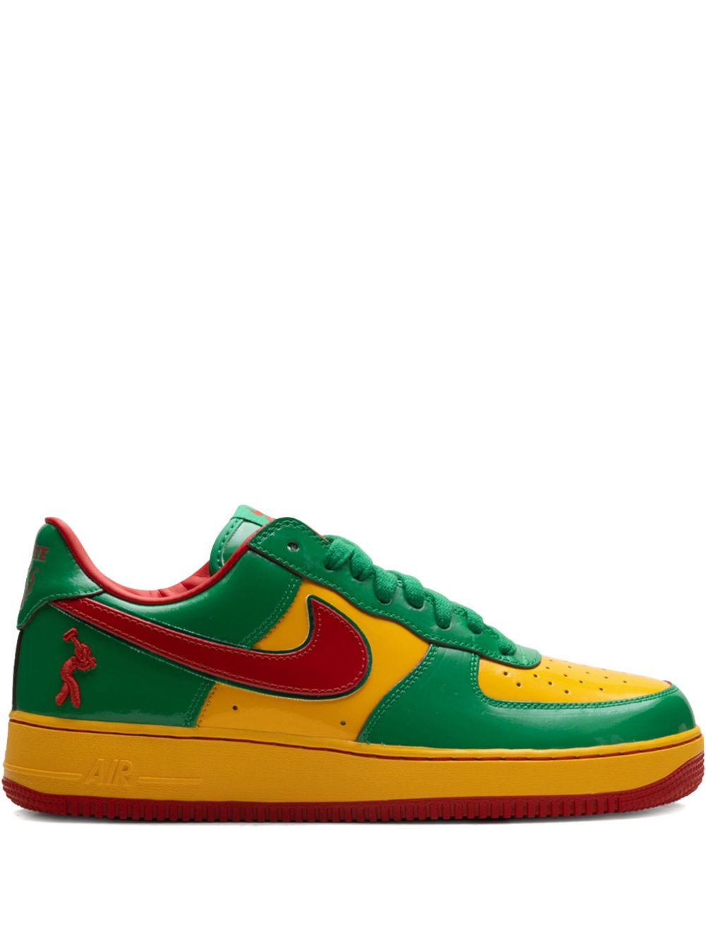 Lil Yachty Concrete Boys Air Force 1 Low "Lucky Green/Mystic Red" sneakers