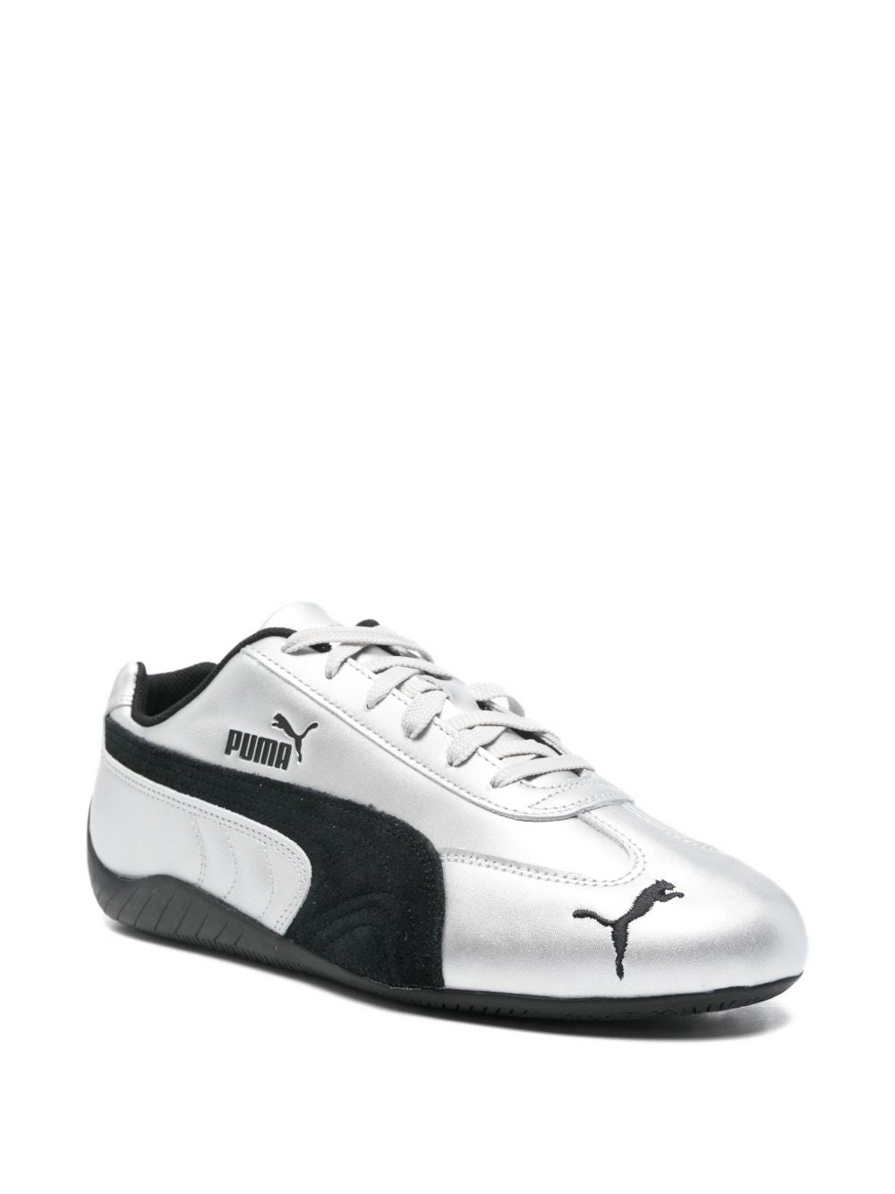 Puma Speedcat Ortholite OG Shield Leather "Metallic Silver Black" sneakers - Photo 2