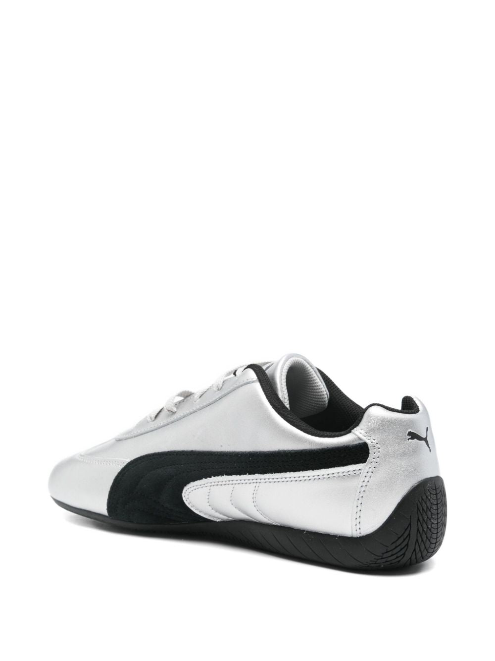 Puma Speedcat Ortholite OG Shield Leather "Metallic Silver Black" sneakers - Photo 4
