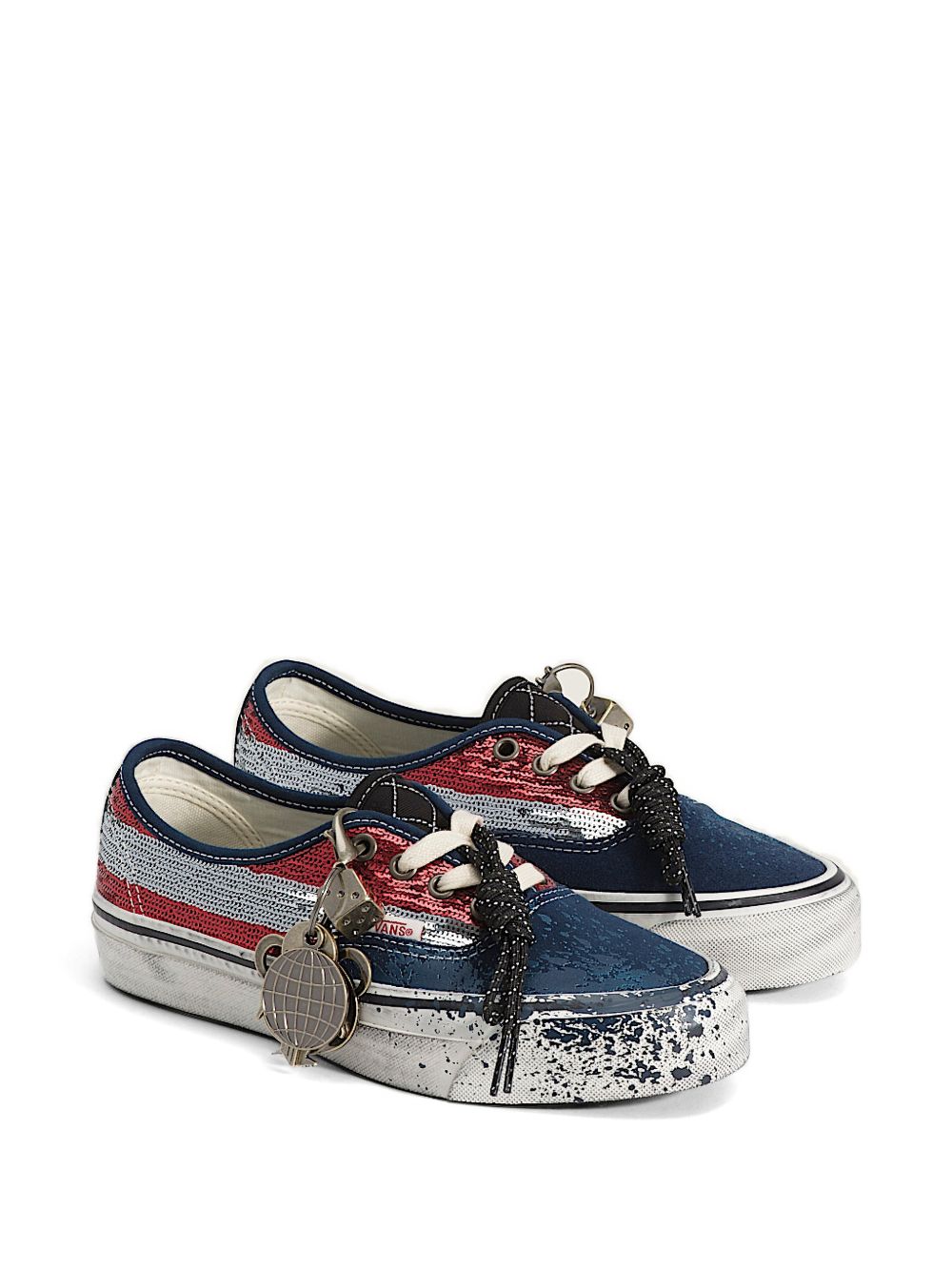 VANS PREMIUM LX AUTHENTIC 44 "CHARMS- NAVY RED" sneakers - Photo 2