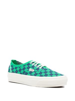 Vans Premium Authentic 44 Engineered KINT -Punk Check-Green/Navy" sneakers - Photo 2