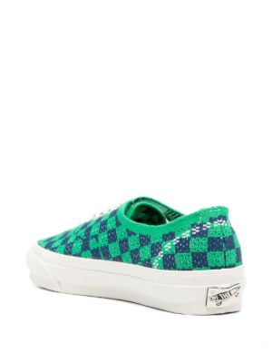 Vans Premium Authentic 44 Engineered KINT -Punk Check-Green/Navy" sneakers - Photo 3