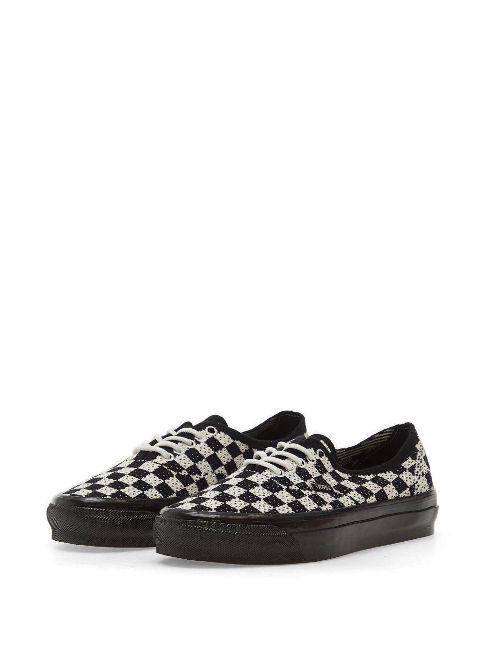 Vans Premium Authentic 44 Engineered KINT -Punk Check-Marshmallow Black
