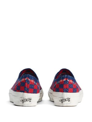 Vans Premium Authentic 44 Engineered KINT -Punk Check-Red/Navy" sneakers - Photo 5