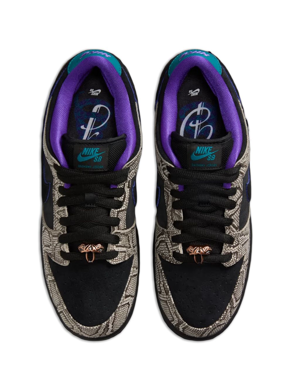 Dashawn Jordan x SB Dunk Low Pro ISO "Copperhead" sneakers - Photo 2