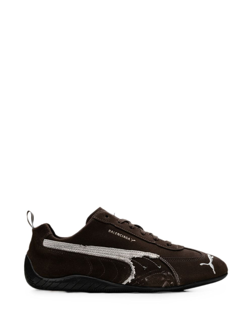 PUMA x Balenciaga Speedcat distressed suede 