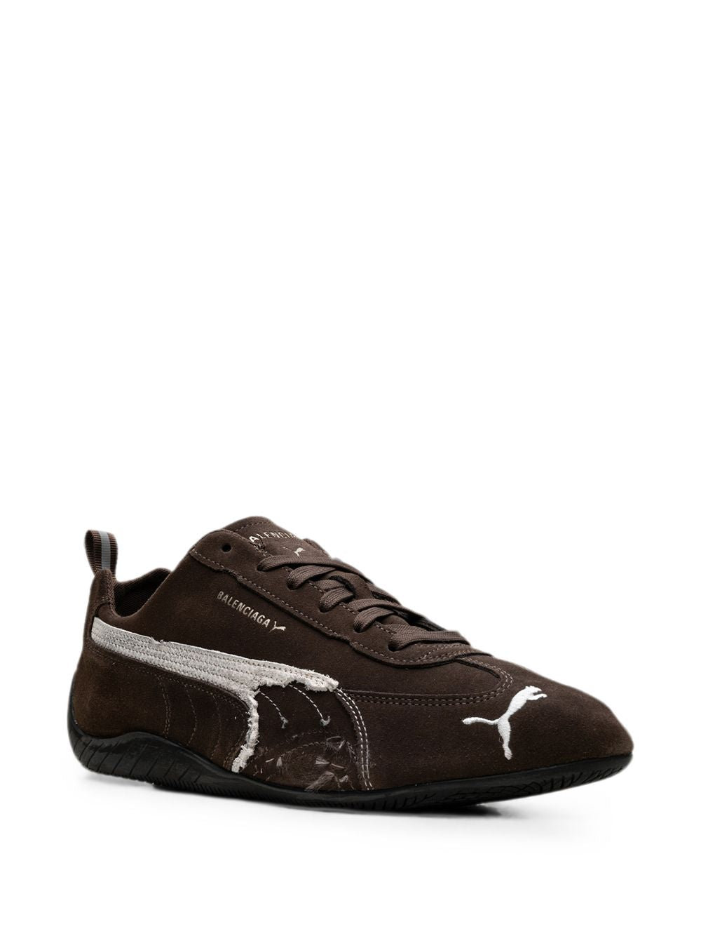 PUMA x Balenciaga Speedcat distressed suede 