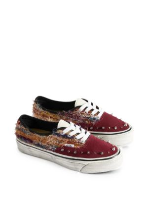 VANS PREMIUM LX AUTHENTIC 44 "IBIZA MOHAIR -RED" sneakers - Photo 3